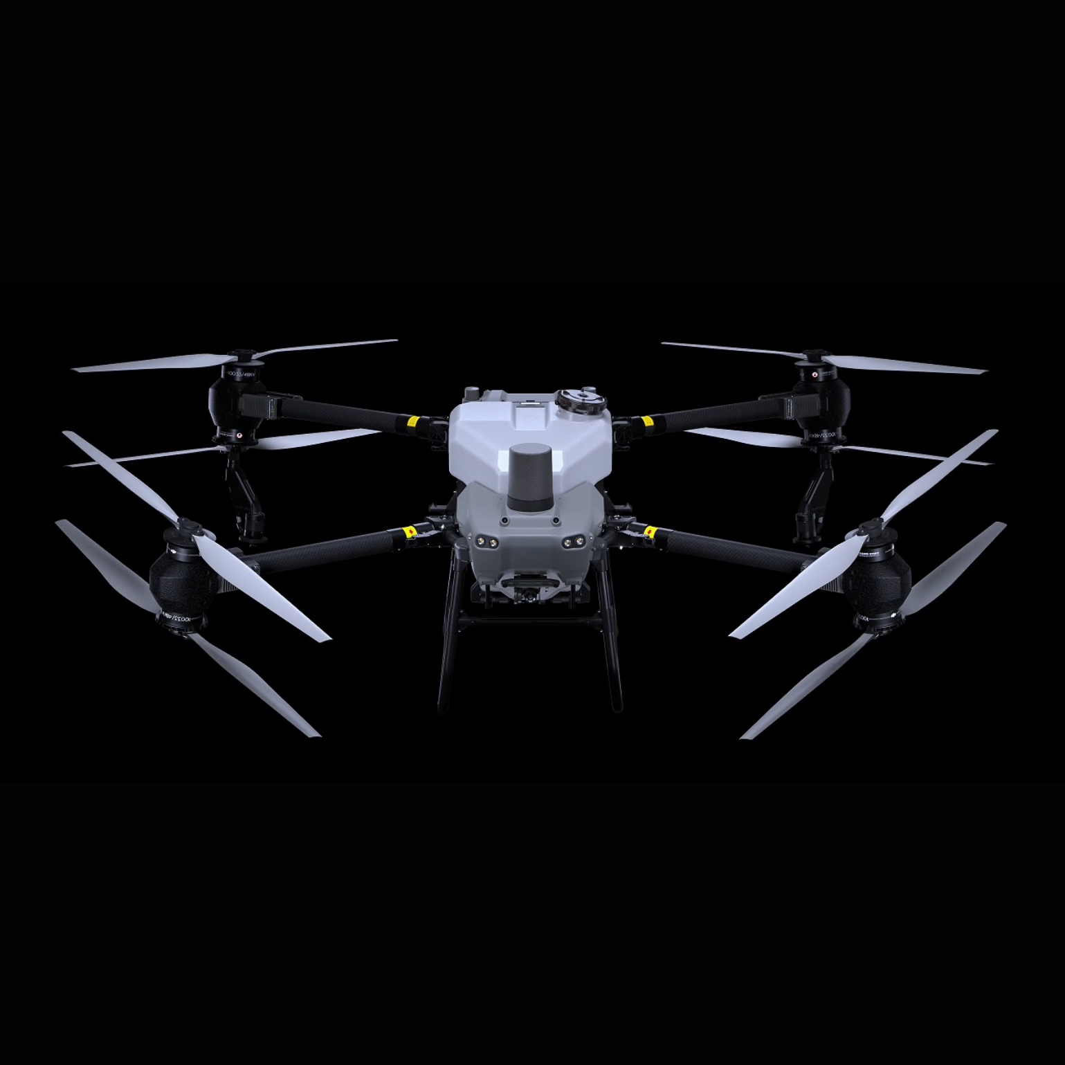Drone agrícola DJI Agras T50 visto en detalle